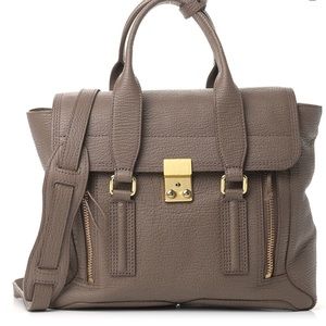 Philip Lim Medium Satchel Taupe